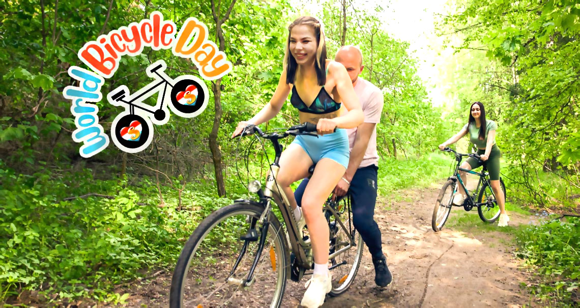 Adultprime - remido, bella fawn - world bicycle day.