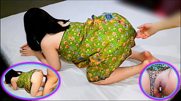 Thai girl gets creampied in her sarong