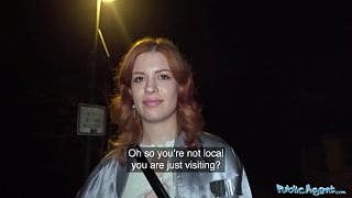 Fiery redhead secret agent soaks my shaft with her sweet juices