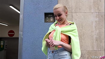 German Scout – Petite Rebecca Picked Up and Fucked in Street Audition