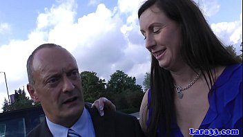 Strict uniformed mom gets fingered hard