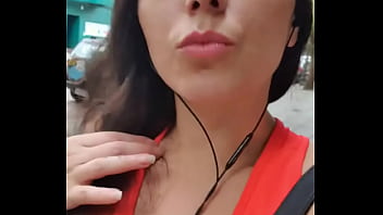Walking around with no panties on
