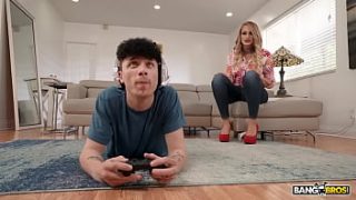 Stephanie Love Pleasures Her Stepson’s Thick Rod Before A Hot Cum Blast