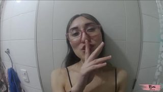 She sucks me secretly during family gathering
