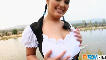 Raw POV Pleasure with Busty Country Babe