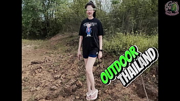 Wild Thai Teen Outdoor Sex – POV Natural Creampie Thai Audio