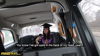 Naughty Student Melany Mendes Bares All in Fake Taxi Ride