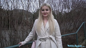California Blonde Seduces Massive European Cock for Public Pleasure