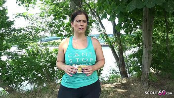 GERMAN SCOUT – CURVY BBW MILF SEDUCES FOR STREET CASTING SEX