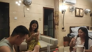 Sexy Asian babe with a trendy look, fresh and youthful