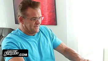 Brittany takes a massive beastly cock deep inside