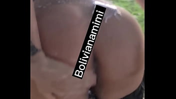 I love bathing in milk… even better if it’s outside… full video on bolivianamimi.tv