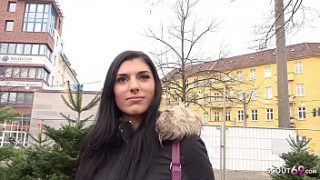 German Scout – Young 20yo Kristall Gets Picked Up and Fucked in Street Casting