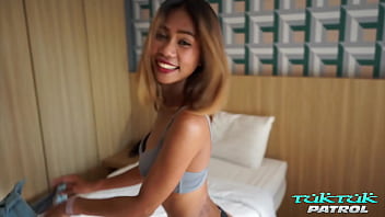 Bangkok TukTuk Ride with a Slim Thai Babe Packed Hard