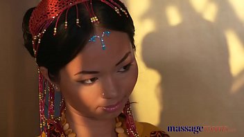 Hot Thai masseuse rides thick cock in her pierced pussy