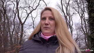 German Stranger – Busty BBW Sabrina Picked Up for Wild Sidewalk Fuck in Berlin