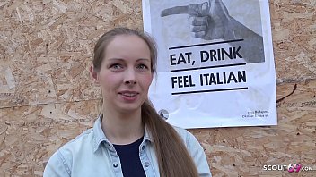 German Scout – Sweet Teen Kinuski Pleasures Herself to Intense Leg-Shaking Orgasm in Audition