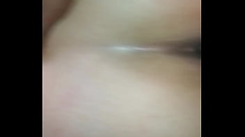 Hot ebony babe takes BBC from behind