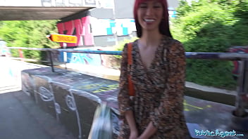 Public Agent Hot babe with juicy ass and dripping pussy fucks in public