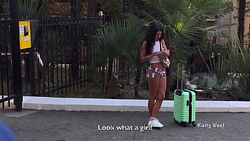 Russian slut ditched by two men for cash and pleasure. Dirty talk included.