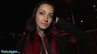 Tattooed Slut Sharlotte Thorne Gets Rough Boiler Room Fuck