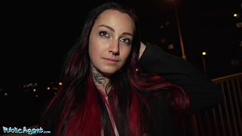 Tattooed Slut Sharlotte Thorne Gets Rough Boiler Room Fuck