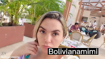Good morning Cartagena… walking pantyless and teasing myself around the hotel