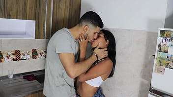 Housekeeper Gets Fucked Hard by New Tenant in the Kitchen