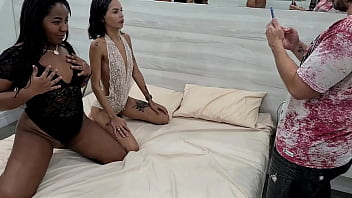 Behind the Scenes: Teen and Big Ass Slut Take It All, Even Anal, and Get Creamed