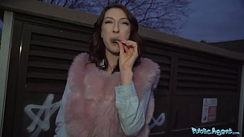 Public Agent Chanel gets pounded from behind after an epic deepthroat session