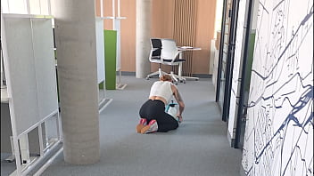 Office Maid’s Secret Check: Testing Her Tightness at Home