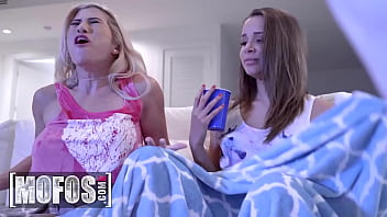 Bound and Exposed: Liza Rowe & Cristi Ann Strip for Revenge – Mofos