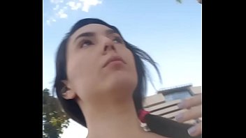 Mimi walking out of the hotel with no panties… wet pussy dripping and squirting on the street