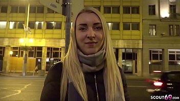 Young Amaris 18 gets wild in German casting couch audition