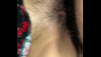 Young slut plays with her big tits