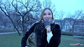 GERMAN SCOUT – FIT MODEL GIVES WILD ANAL IN STREET CASTING PICKUP