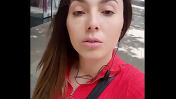 Out for a stroll flaunting my little pussy