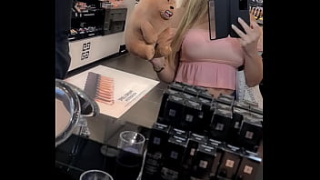 Naughty bear licks me in the store, wanna watch? : bolivianamimi