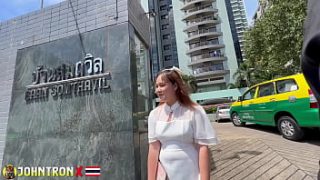 Chubby Thai Teen Lily Takes JohnTronX’s Creamy Load