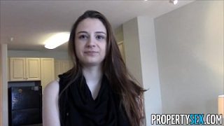 Hot Real Estate Agent With Big Natural Tits Fucks For Commission