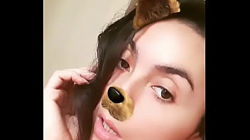 Naughty girl at home craving big cock