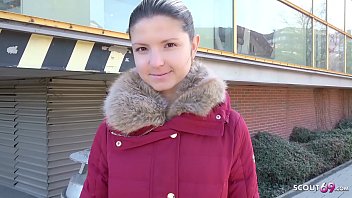 German Scout – Young Gina Gets Hardcore Roadside Casting Fuck
