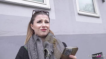 German Gamer Babe Mia Minou Picked Up for Hot Casting Session in Munich