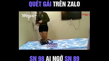 Sweeping ZALO 98 but got 89 – Busty sister with huge melons