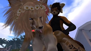 Sensual Furry Stripper (Yiff Fantasy)