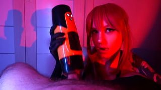I Pleasure Him with Our New Toy and End with a Hot Blowjob