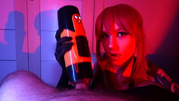 I Pleasure Him with Our New Toy and End with a Hot Blowjob