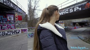 Public Agent Kinuski takes a massive Spanish dick under the tunnel