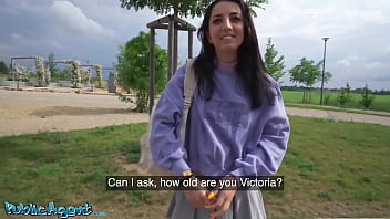 Public Agent – hot young Italian student trades her perky tits and tight ass for fast money