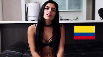 BANGBROS – Young Colombian Sa Garcia Gushes Hard On Her Second Round